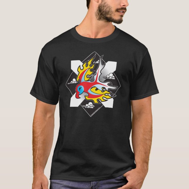 T-shirts C mega Phoenix (Frente)