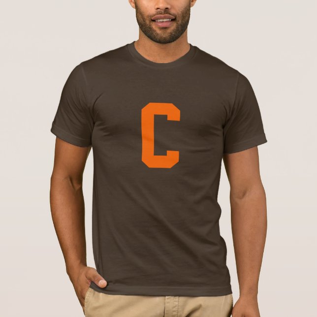 T-shirts C para Cleveland (Frente)