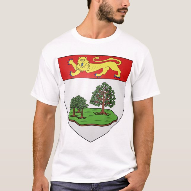 T-shirts Ca Prince Edward Island, Canadá (Frente)
