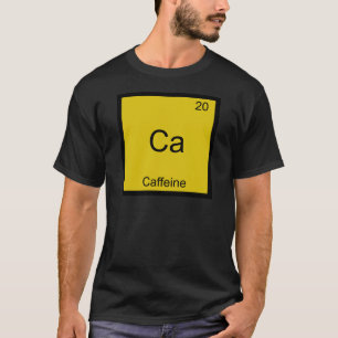 T-shirts Ca - T engraçado do símbolo do elemento da quím