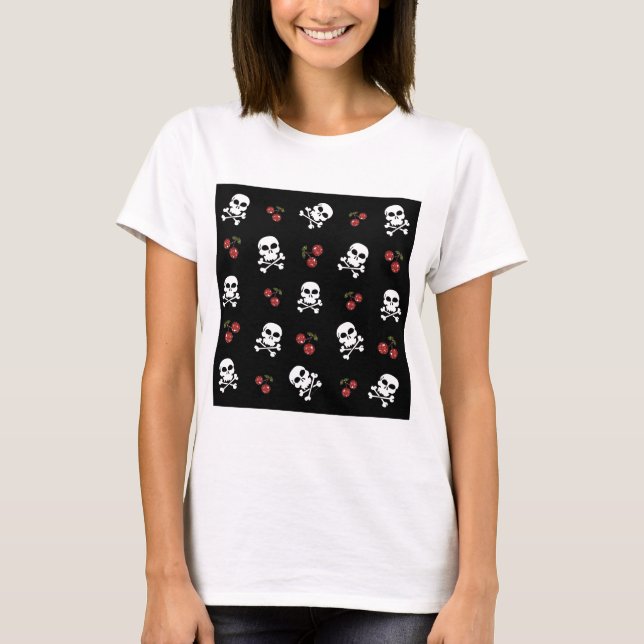 T-shirts CAB Fogueiros e Cerejas a Preto (Frente)