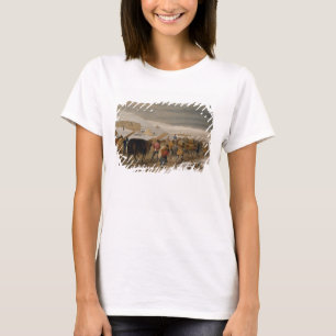 T-shirts Cabanas e roupa morna para o exército, placa 'de
