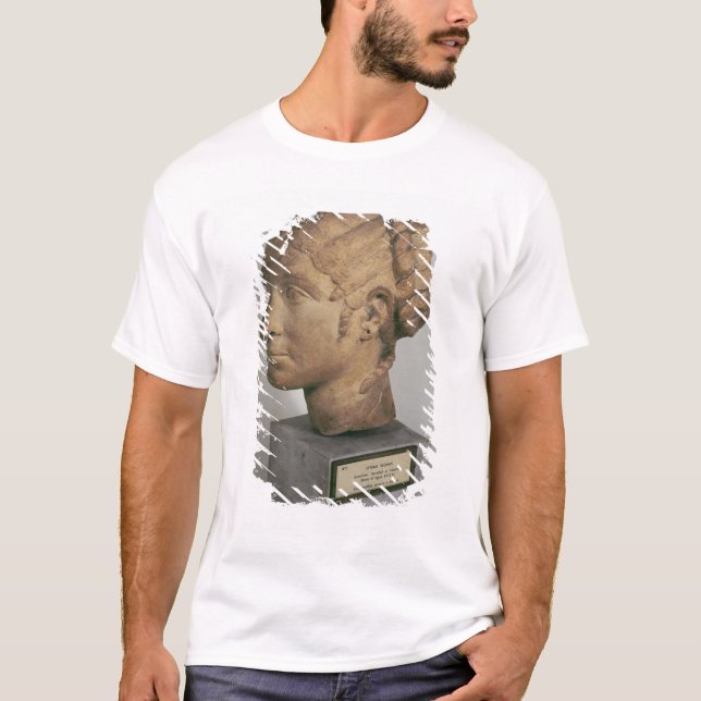 T-shirts Cabeça da pedra calcária de uma mulher (Frente)
