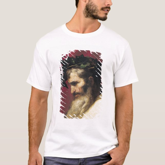 T-shirts Cabeça de um ancião (Frente)