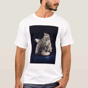 T-shirts Cabeça de um animal com cabeça humana nas maxila