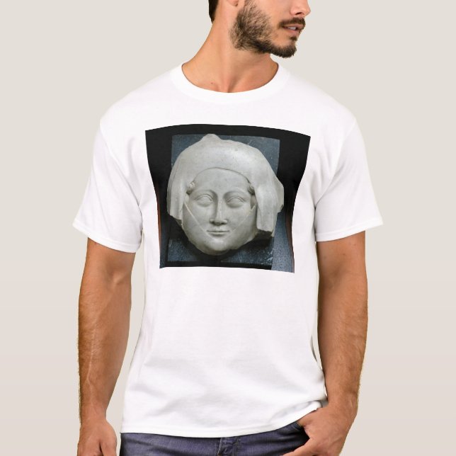 T-shirts Cabeça de uma efígie de uma mulher (Frente)