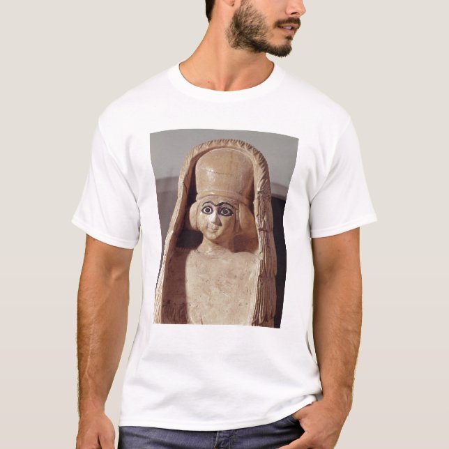 T-shirts Cabeça de uma estátua de Ishtar, vestindo a (Frente)