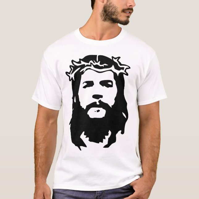 T-shirts Cabeça do cristo (Frente)
