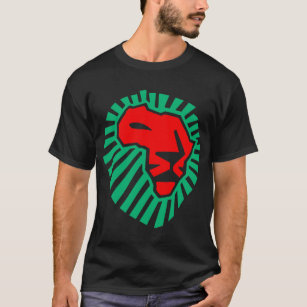 T-shirts Cabeça do leão esta hora para África Waka-waka