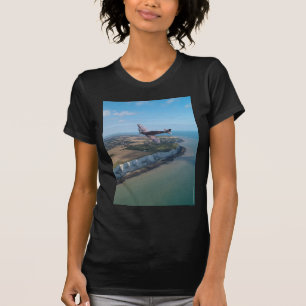 T-shirts Cabeça-quente sobre a costa inglesa