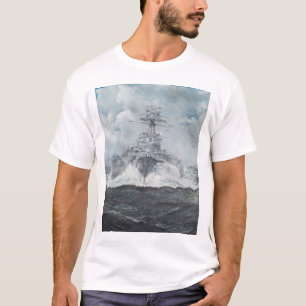 T-shirts Cabeças da capa para Bismarck 23rdMay 1941. 2014