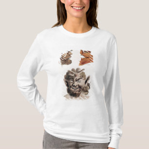 T-shirts Cabeças de demónios maus