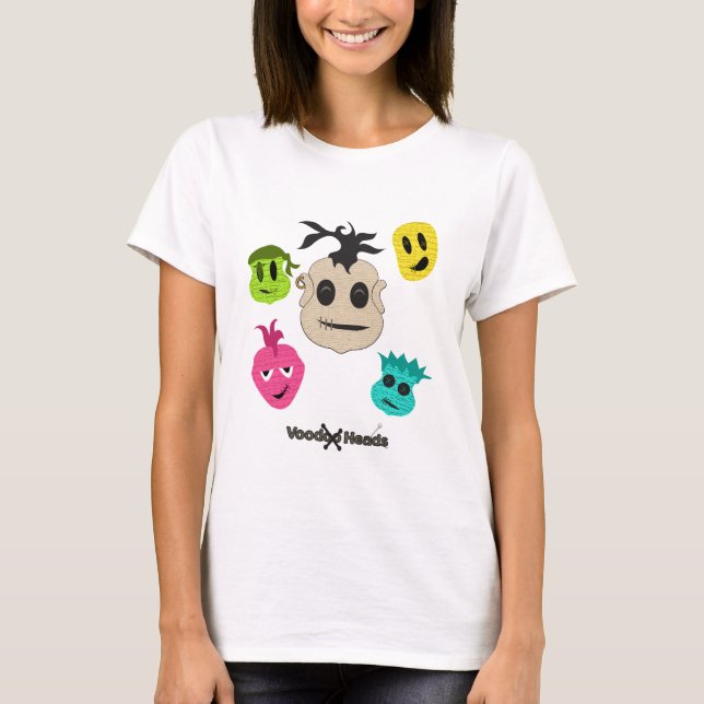 T-shirts Cabeças Voodoo (Frente)