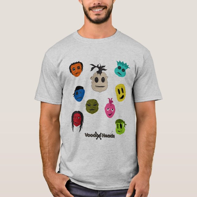 T-shirts Cabeças Voodoo (Frente)