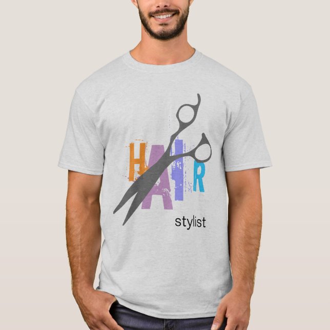 T-shirts Cabeleireiro (Frente)