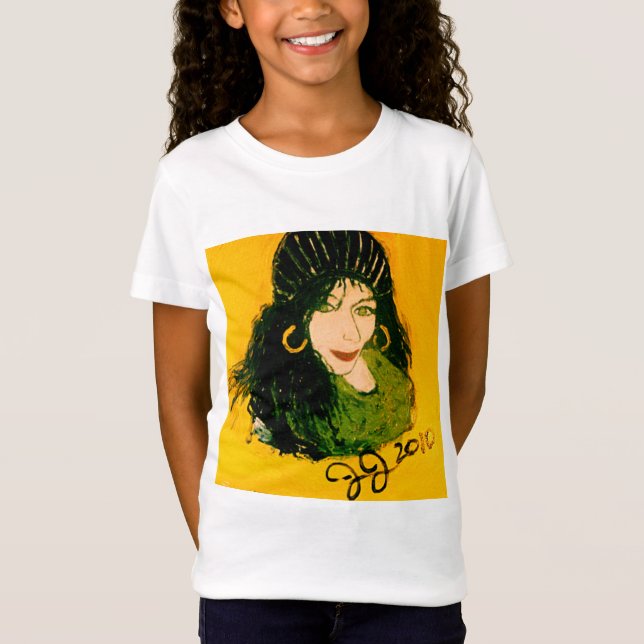 T-SHIRTS CABELO SELVAGEM COMO RASTA (Frente)