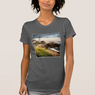 T-shirts Cabo principal Elizabeth do farol   de Portland,