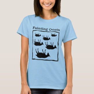 T-shirts Cabras de desmaio