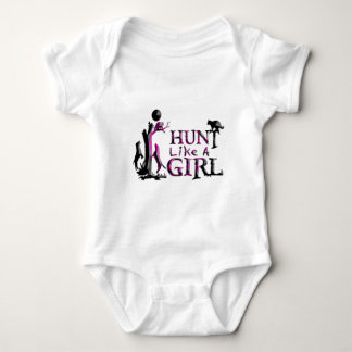 T-SHIRTS CAÇA COMO UMA CAÇA DE VACA DE MENINA