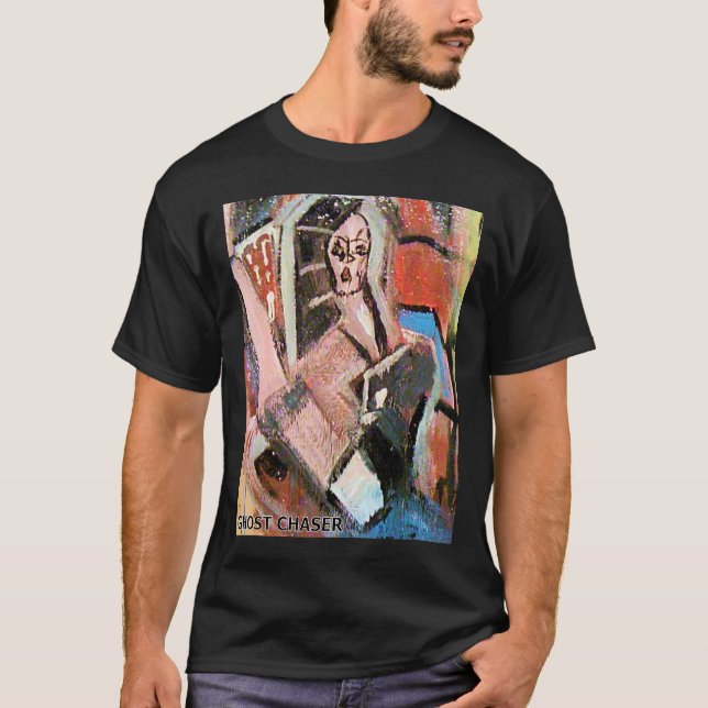 T-SHIRTS CAÇADOR DE GHOST (Frente)
