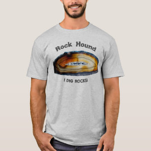 T-shirts Caçador de Rochas - Eu Cavo Rochas!