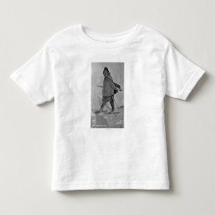 T-shirts Caçador de selo do Alasca com fotografia dos