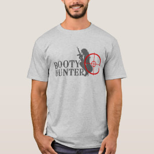 T-shirts Caçador do montante no preto