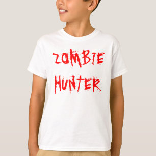 T-shirts Caçador do zombi (miúdos)