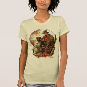 T-shirts Caçador e Spaniel