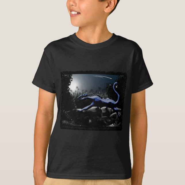 T-shirts Caçador na noite (Frente)