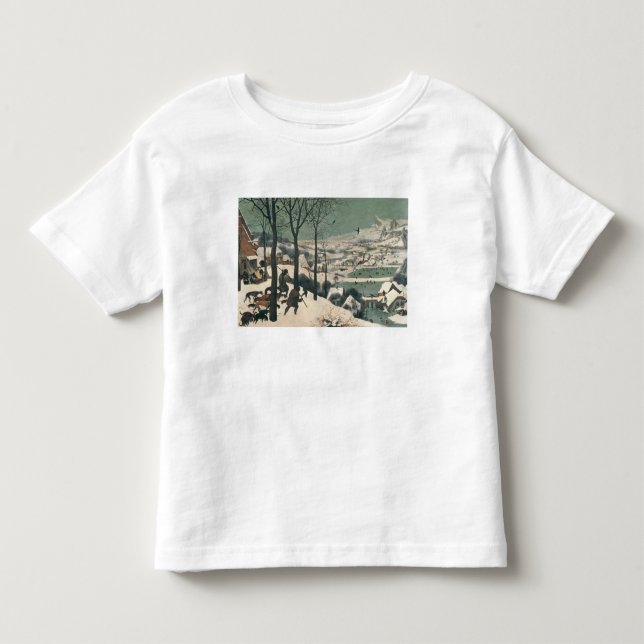 T-shirts Caçadores na neve - em janeiro de 1565 (Frente)