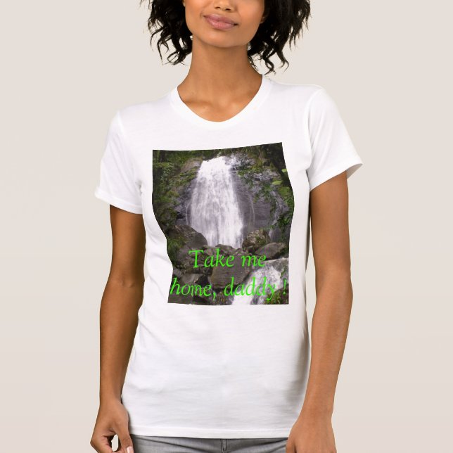 T-shirts Cachoeira da coca do La (Frente)