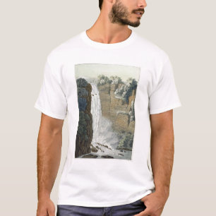 T-shirts Cachoeira de Tequendama no rio de Bogotá, Colômb
