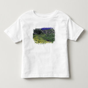 T-shirts Cachoeira e flores silvestres em prado alpino, 3