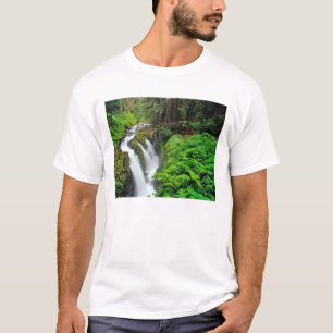 T-shirts Cachoeira Sol Duc no Parque Nacional Olímpico em
