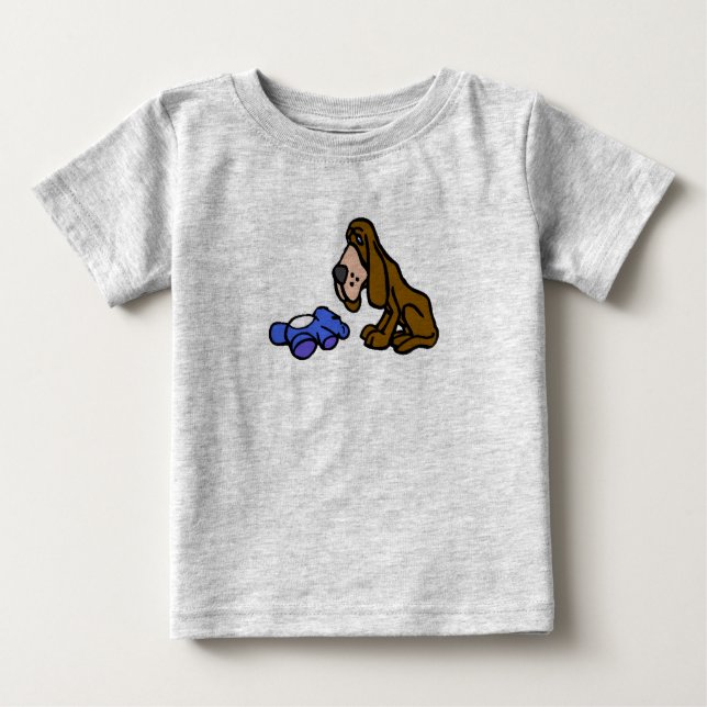 T-shirts Cachorro com brinquedo (Frente)