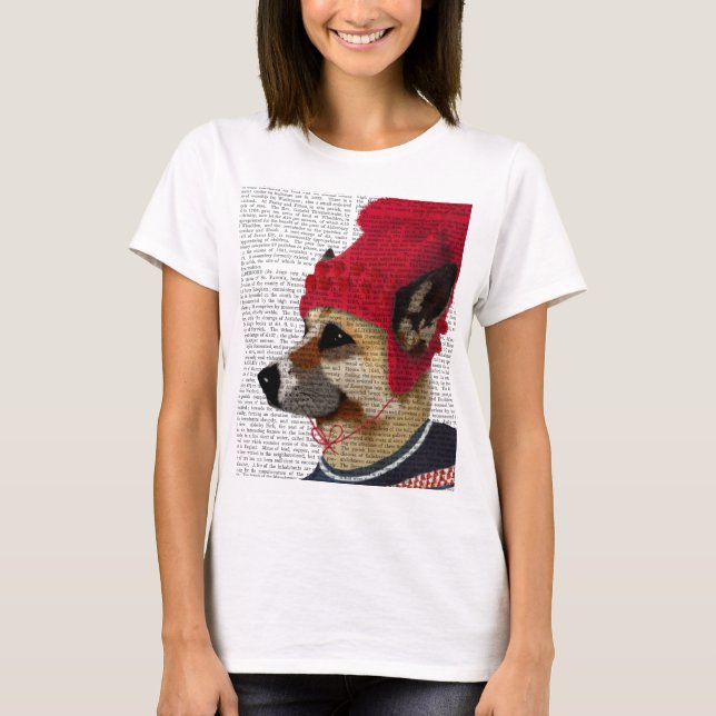 T-shirts Cachorro de esqui 2 (Frente)