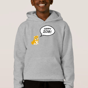 T-shirts Cachorro do Cachorro Costumado Ano Toddler Hoddie