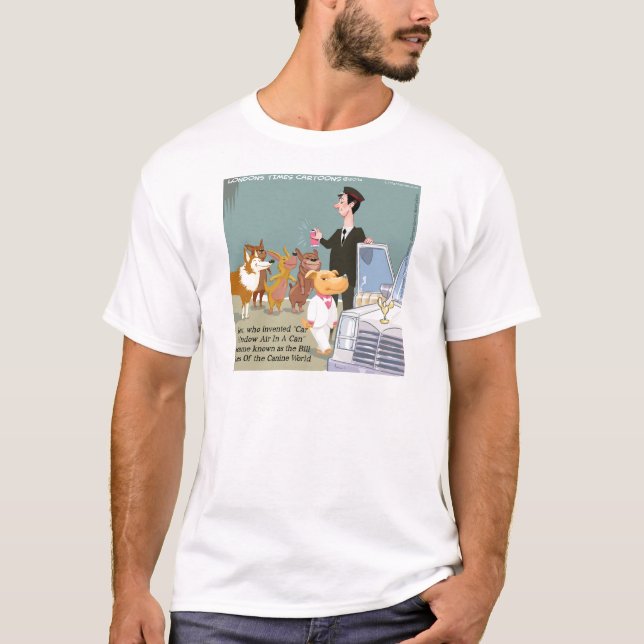 T-shirts Cachorro Muito Rico Engraçado (Frente)