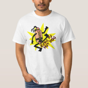 T-shirts Cachorro quente de Kung Fu