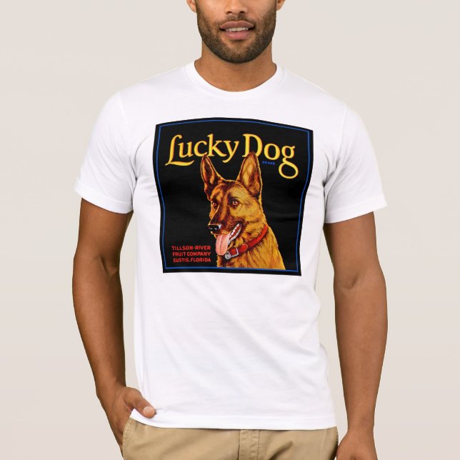 T-shirts Cachorro Sortudo (Frente)