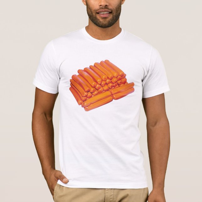 T-shirts Cachorros quentes (Frente)