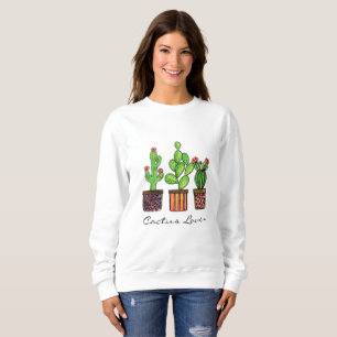 T-shirts Cacto bonito da aguarela em uns potes