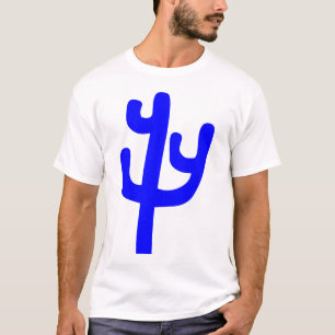 T-shirts Cactus - Azul