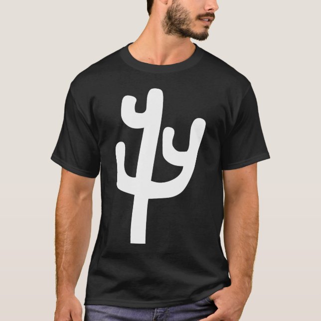 T-shirts Cactus - Branco (Frente)