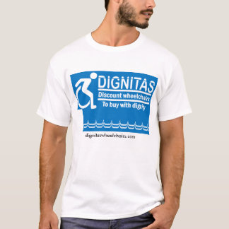 T-shirts Cadeiras de rodas T do disconto de Dignitas