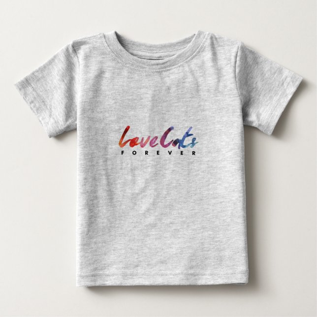 T-SHIRTS CÃES GATOS PARA SEMPRE (Frente)