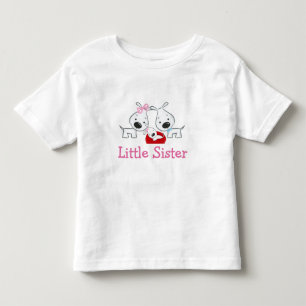 T-shirts Cães Pequena Irmã