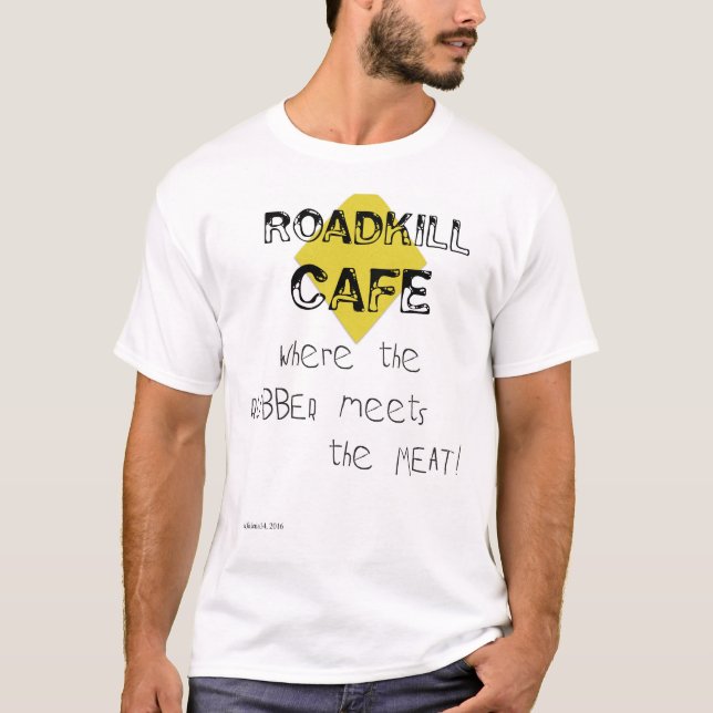 T-shirts Café de Roadkill (Frente)