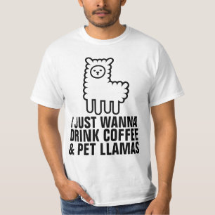 T-Shirts CAFÉ E LLAMA